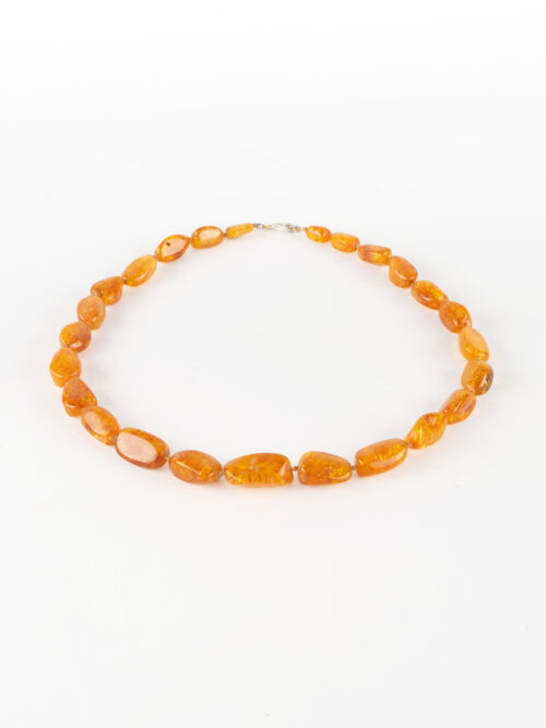 Naszyjnik z bursztynów