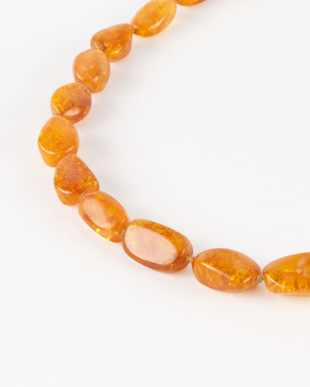 Naszyjnik z bursztynów